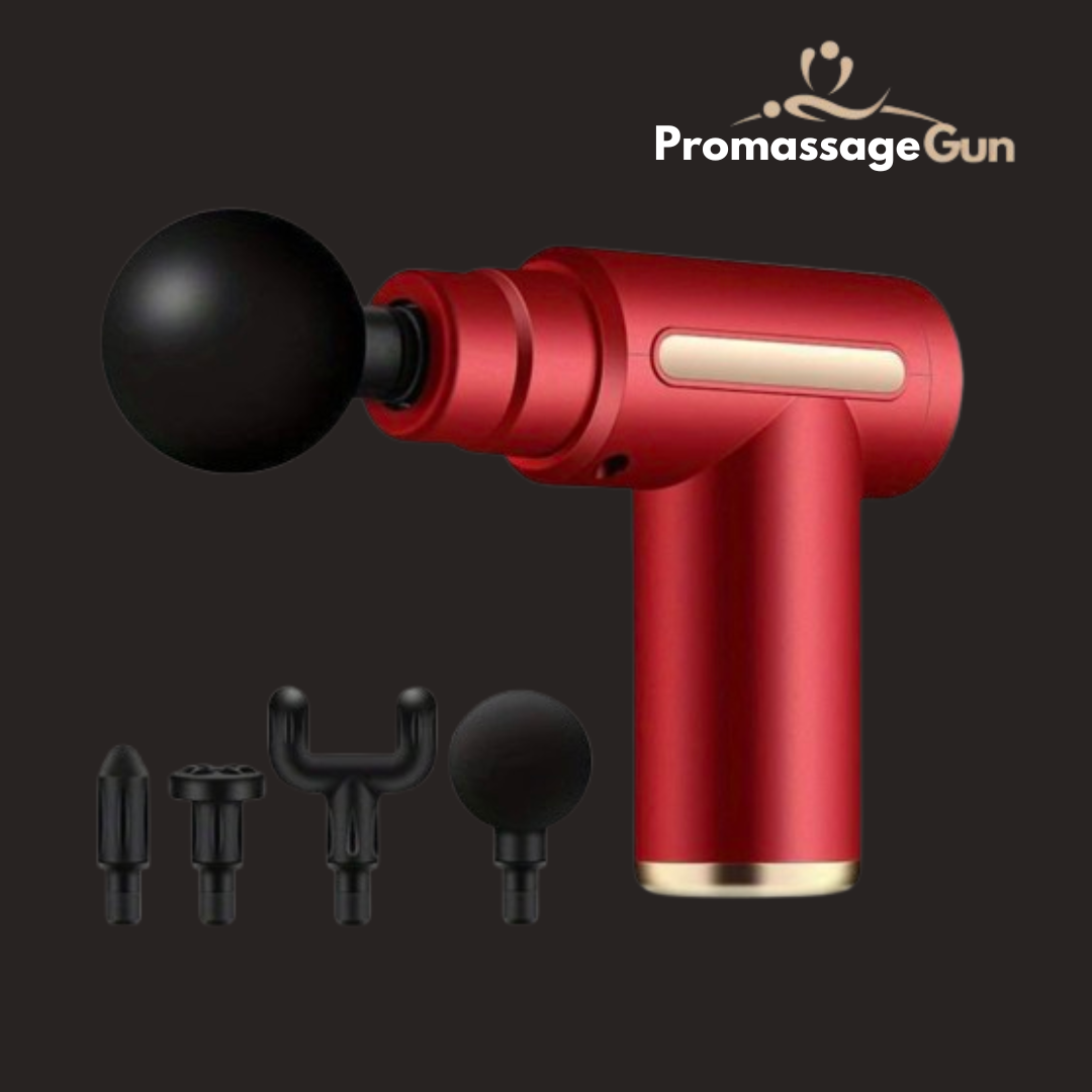 MassageGun Pro 6-in-1 - Editie 4 Excellence