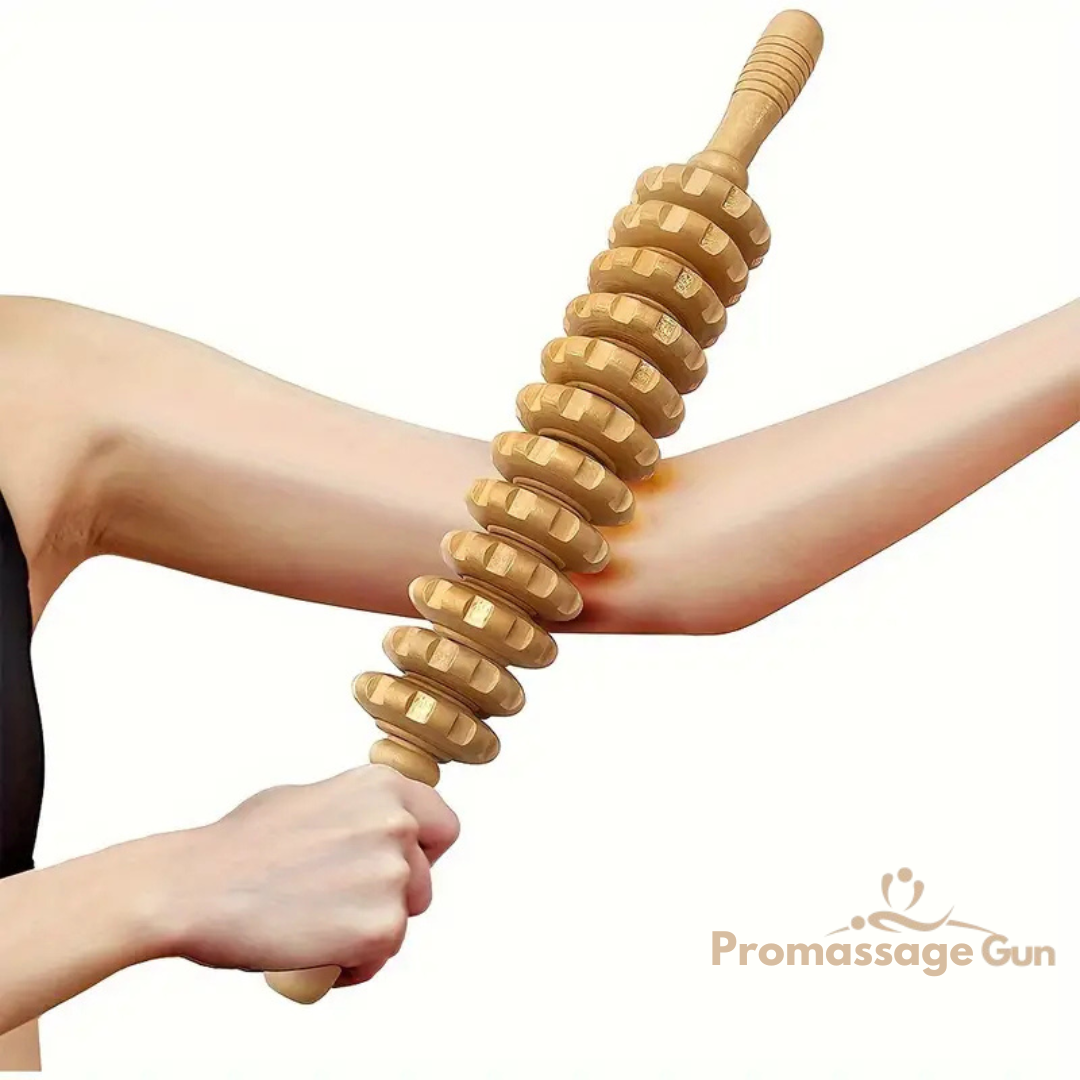 ProRelax 2-in-1 Houten Massage Roller - Editie 2